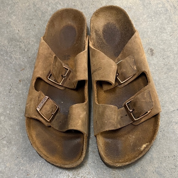 Birkenstock Brown Leather Sandals